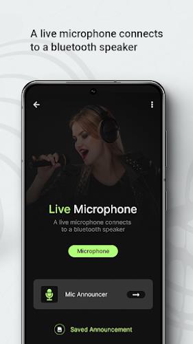 ภาพหน้าจอ Live Bluetooth Mic to Speaker 3