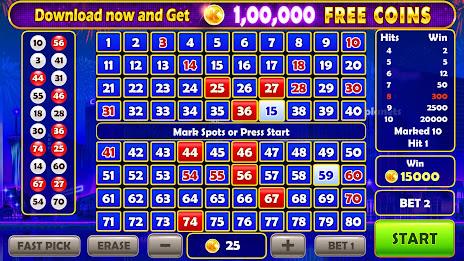 Keno Prime - Super 3X Payout Screenshot 1