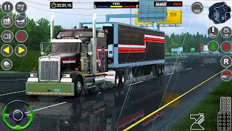 US Cargo Truck Simulator Game 스크린샷 2