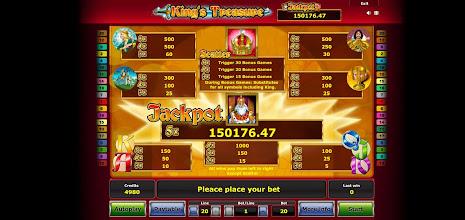 Kings Treasure Slot ကိုဖန်သားပြင်3