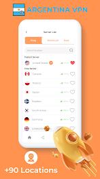 Argentina VPN - Private Proxy screenshot 3