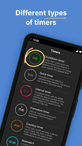 MultiTimer: Multiple timers स्क्रीनशॉट 2