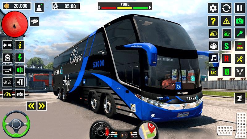 ภาพหน้าจอ Bus Simulator: City Bus Games 1