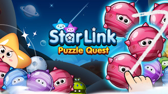 Star Link Puzzle - Pokki Line ảnh chụp màn hình 1