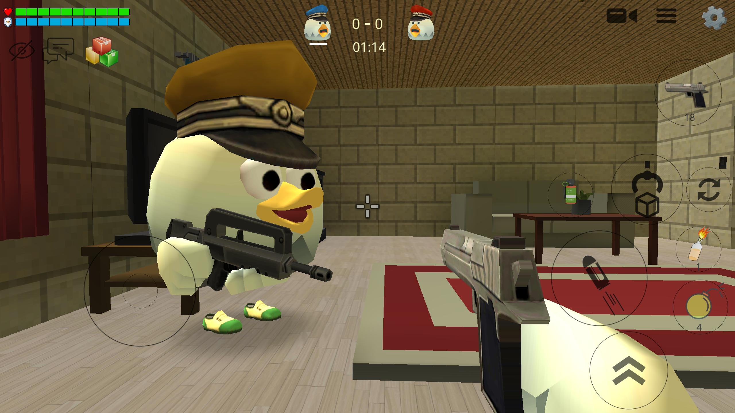 Chicken Gun fps shooter online captura de pantalla 3