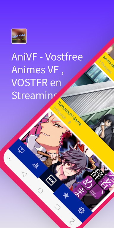 ภาพหน้าจอ AniVF - Vostfree Animes VF S 1