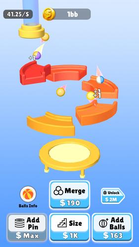 Bouncy Marbles ASMR captura de pantalla 1