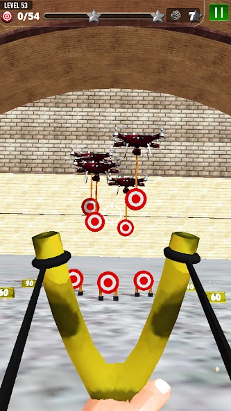 Slingshot Master Catapult Game Mod ကိုဖန်သားပြင်3