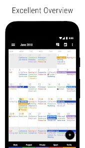 Business Calendar 2 Planner Screenshot 1