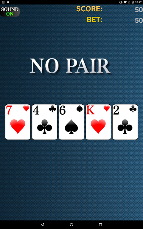 The Best Poker Card Game屏幕截圖2