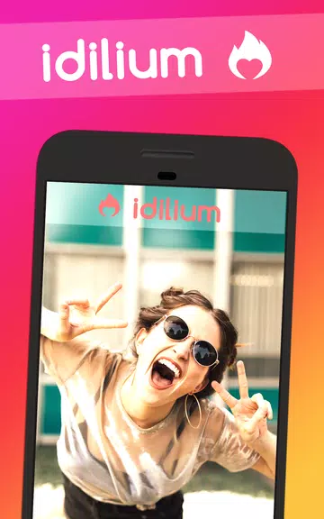 Idilium: Random Chat Roulette स्क्रीनशॉट 1