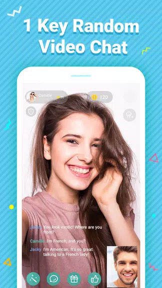 Meet – Talk to Strangers Using Random Video Chat Screenshot 3