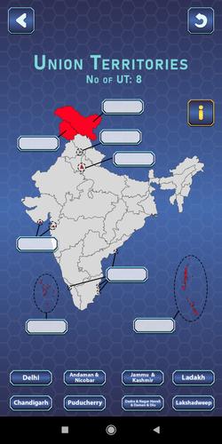 India Mapper-(India Map Game)スクリーンショット3