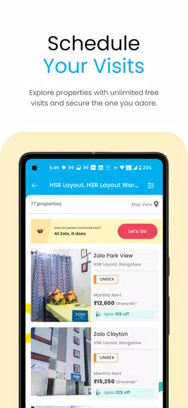 Zolo Coliving - Rent PG Online screenshot 3