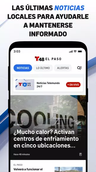 Telemundo 48 El Paso: Noticias屏幕截圖1