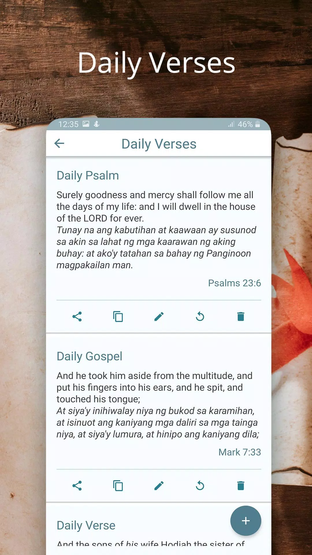 English Tagalog Bible Offline屏幕截圖3