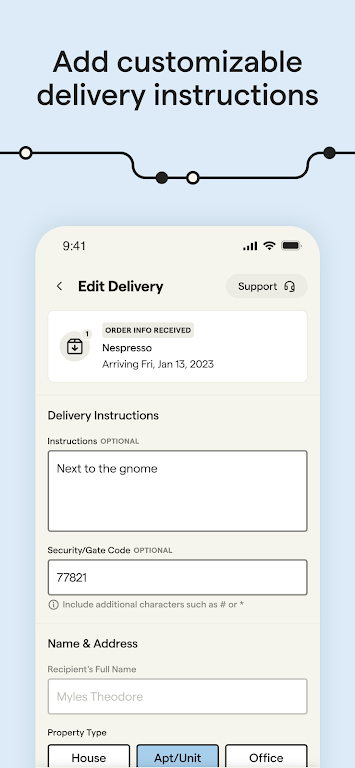 ภาพหน้าจอ Veho - Manage your deliveries 4