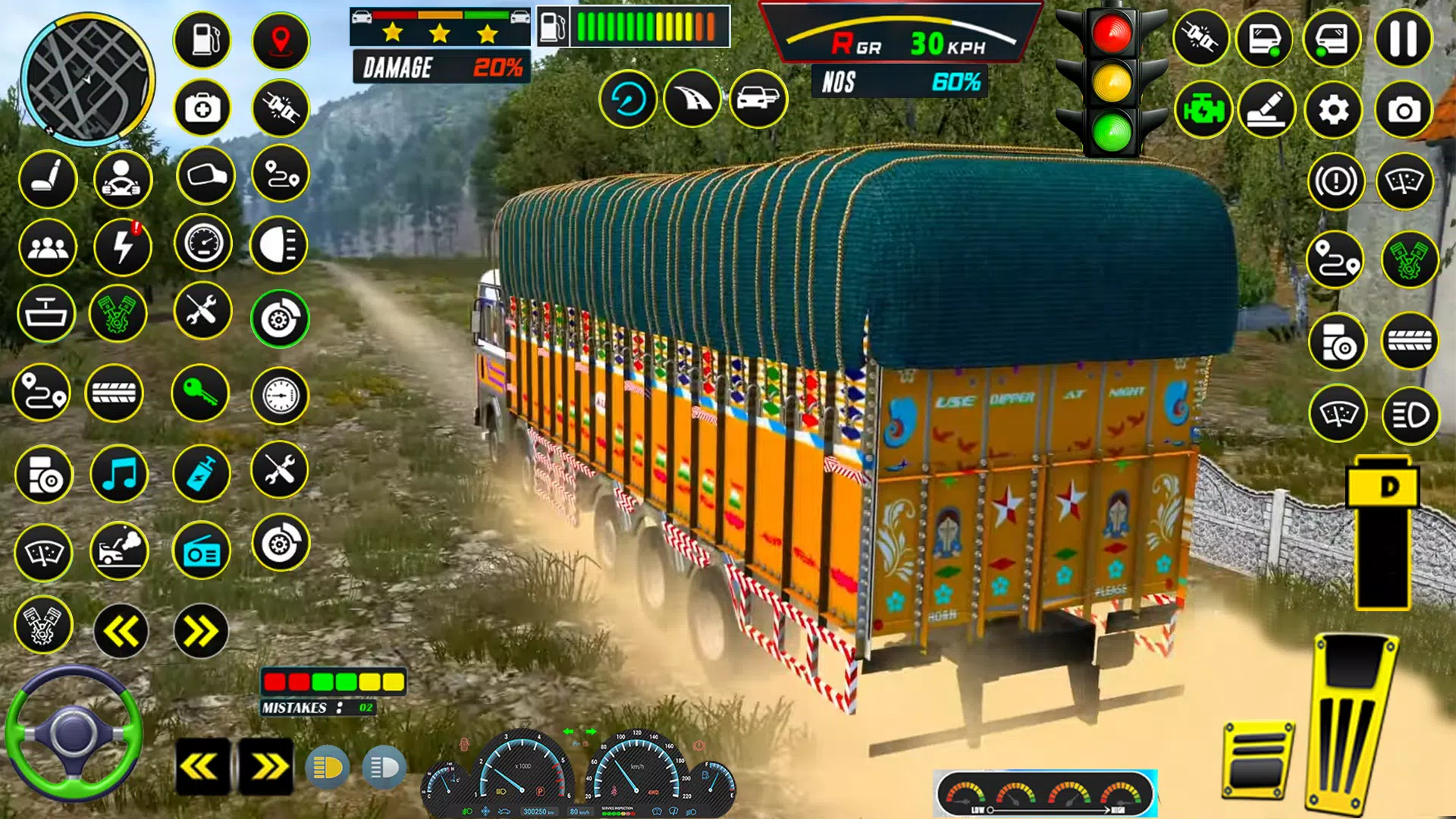 Indian Larry Truck Driving 3D屏幕截圖3