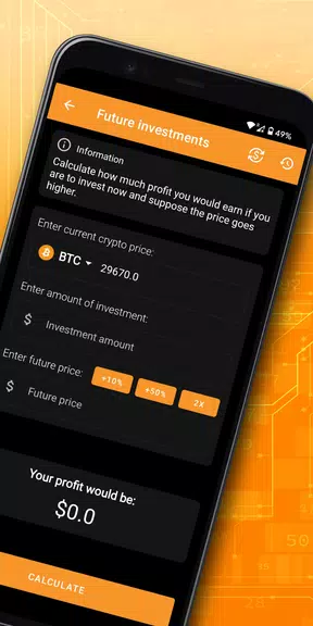 Crypto Calculator Capture d’écran2