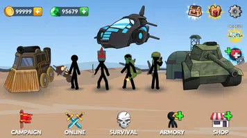 Age of Stickman Battle of Empires screenshot 1