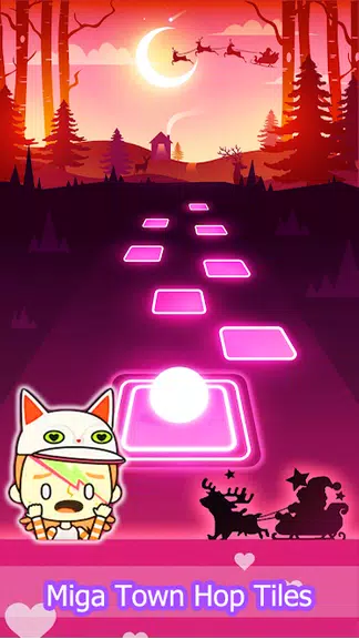 Miga Town Dancing Hop Tiles ကိုဖန်သားပြင်2