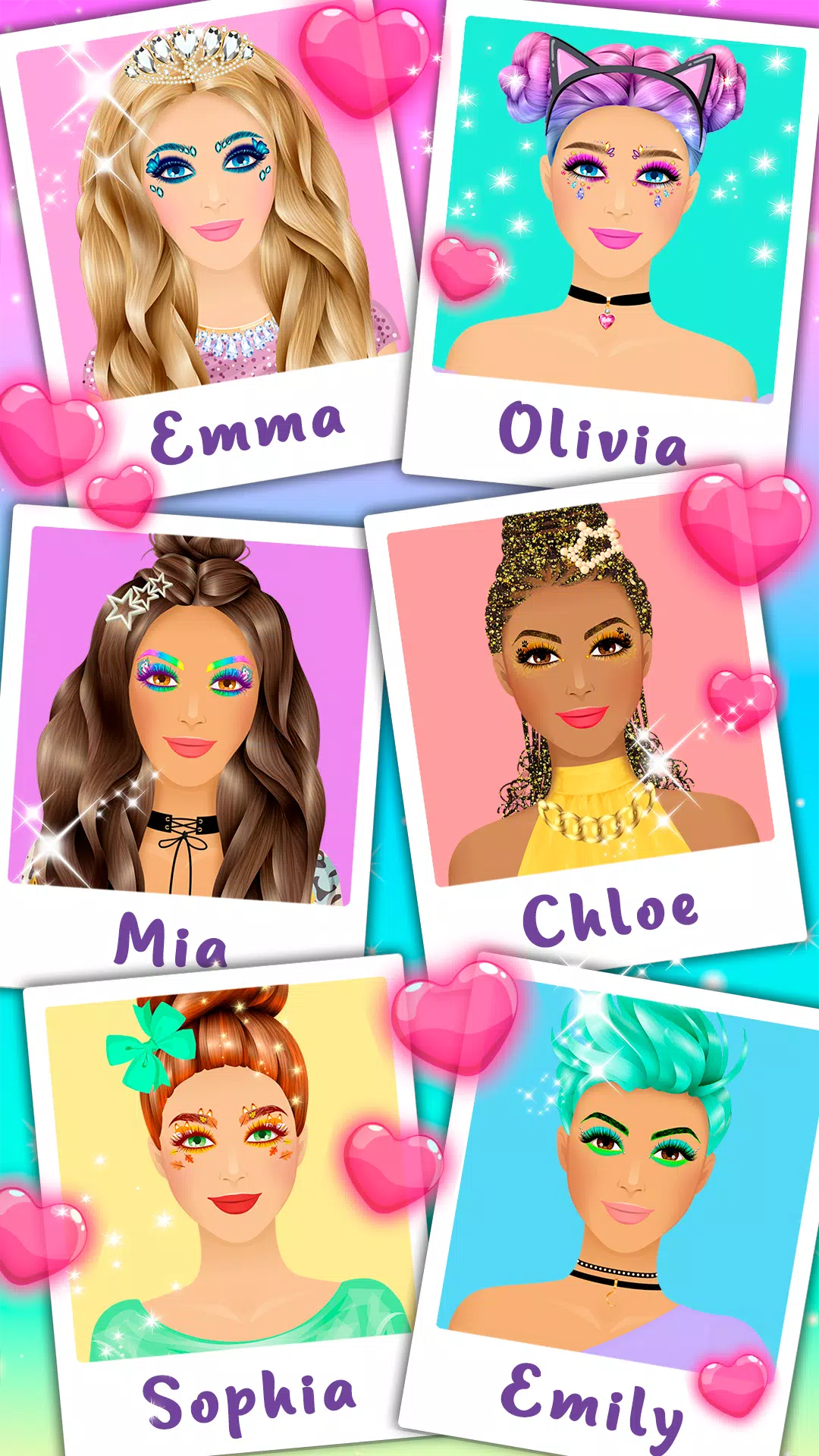 Makeup Beauty Salon Game Girlsスクリーンショット1