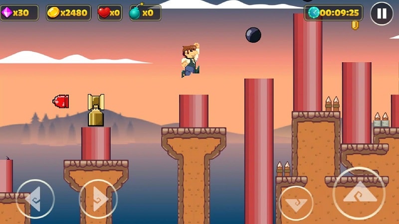 Super Pep's World - Run Game captura de pantalla 2