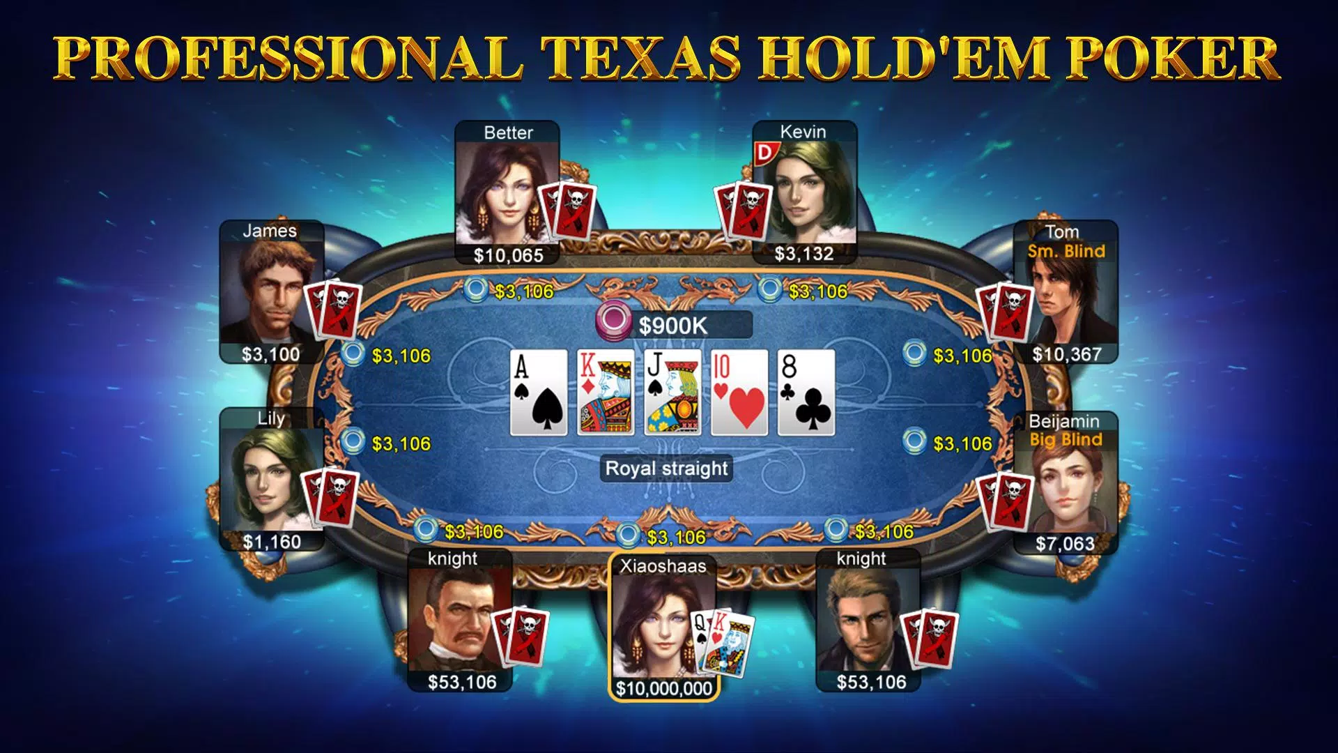 DH Texas Poker Ekran Görüntüsü 1