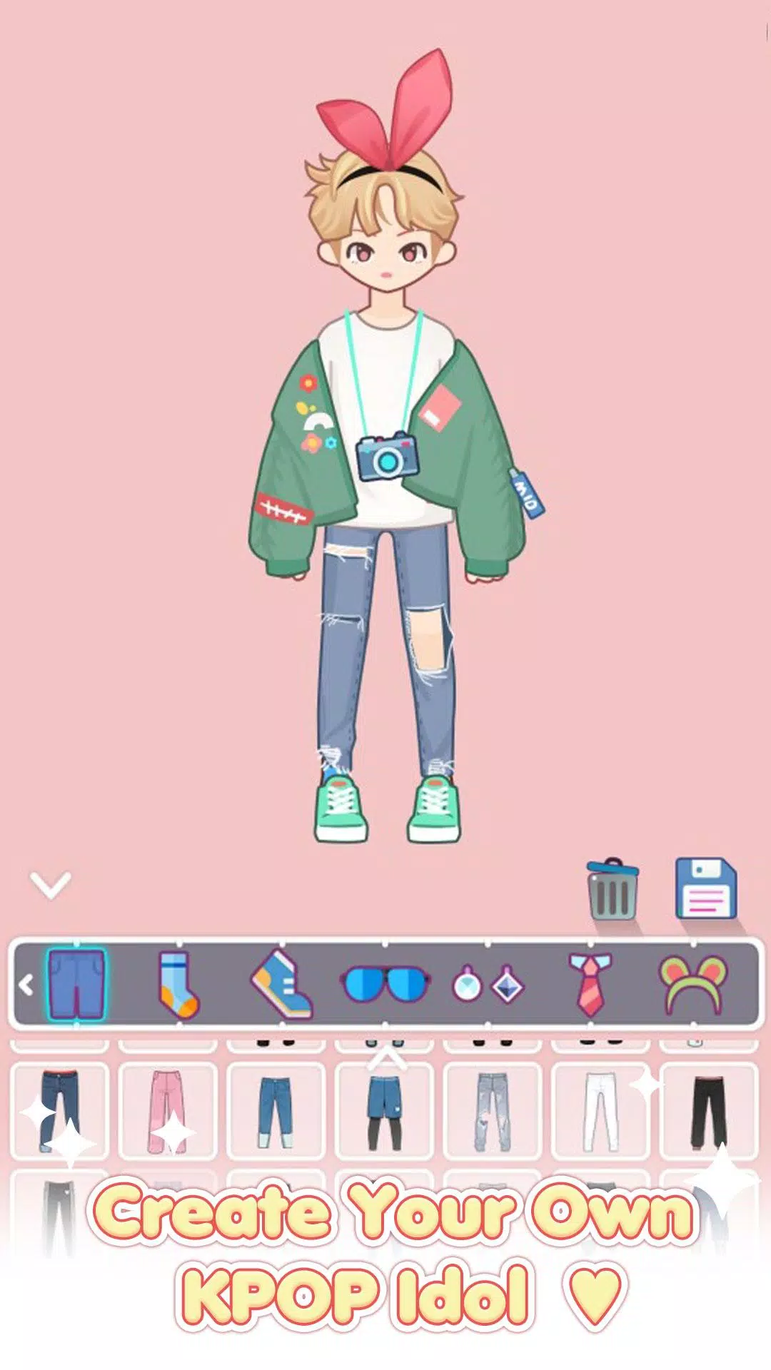 ภาพหน้าจอ MY IDOL : Dress Up Game 4