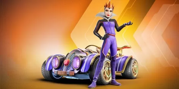 Evil Queen Races in Disney Speedstorm