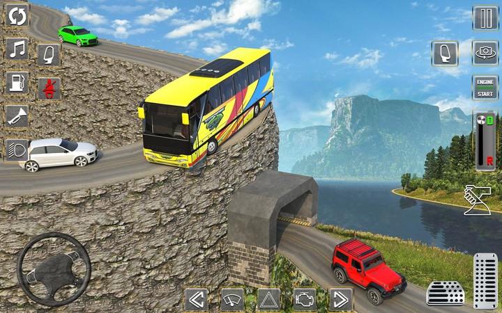 Uphill Offroad Bus Simulator captura de pantalla 2