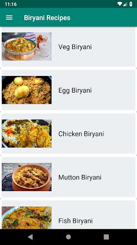 1000+ Biryani Recipes ကိုဖန်သားပြင်2