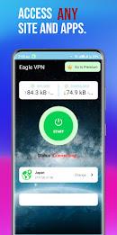 Eagle VPN - Secure VPN Proxy ekran görüntüsü 1