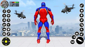 Spider Rescue- Rope Hero games zrzut ekranu 1