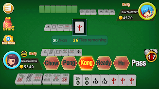 Mahjong 2P: Chinese Mahjong screenshot 1