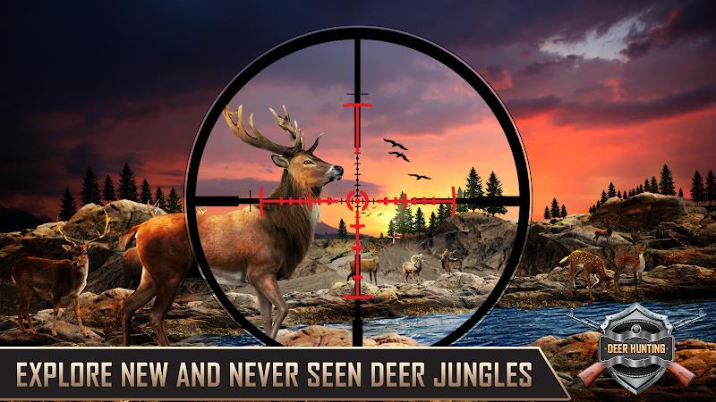 Deer Hunting Simulator Games ekran görüntüsü 4