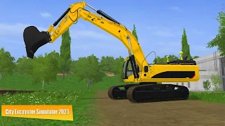 City Excavator Simulator 2023 स्क्रीनशॉट 3