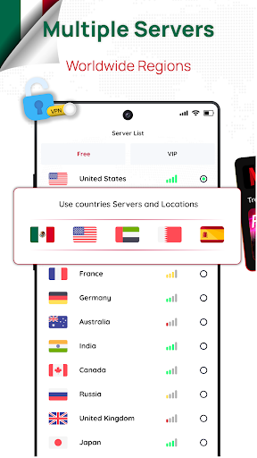 Mexico VPN - Get Mexican IP Capture d’écran2