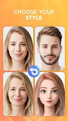 FaceLab Face Aging Gender Swap Zrzut ekranu 1