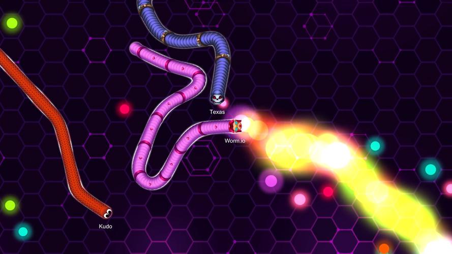 Worm.io captura de pantalla 2