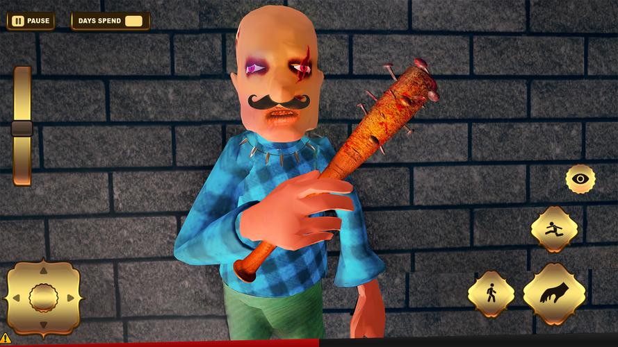 Scary Grandma Grandpa House 3D zrzut ekranu 3