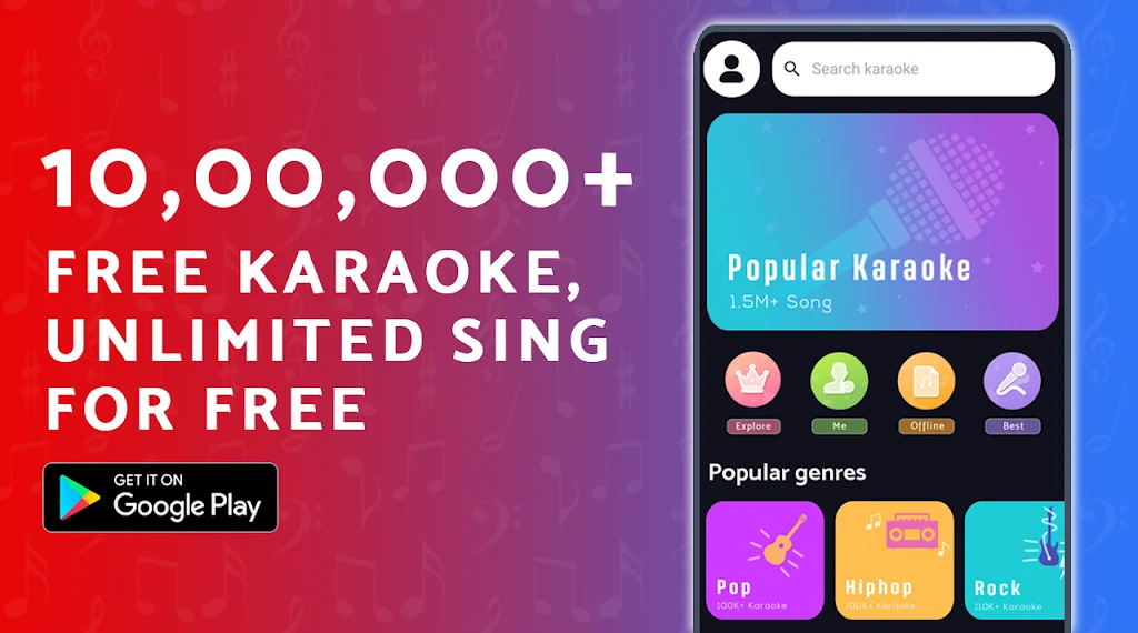 KUBET : Karaoke & Record Screenshot 1