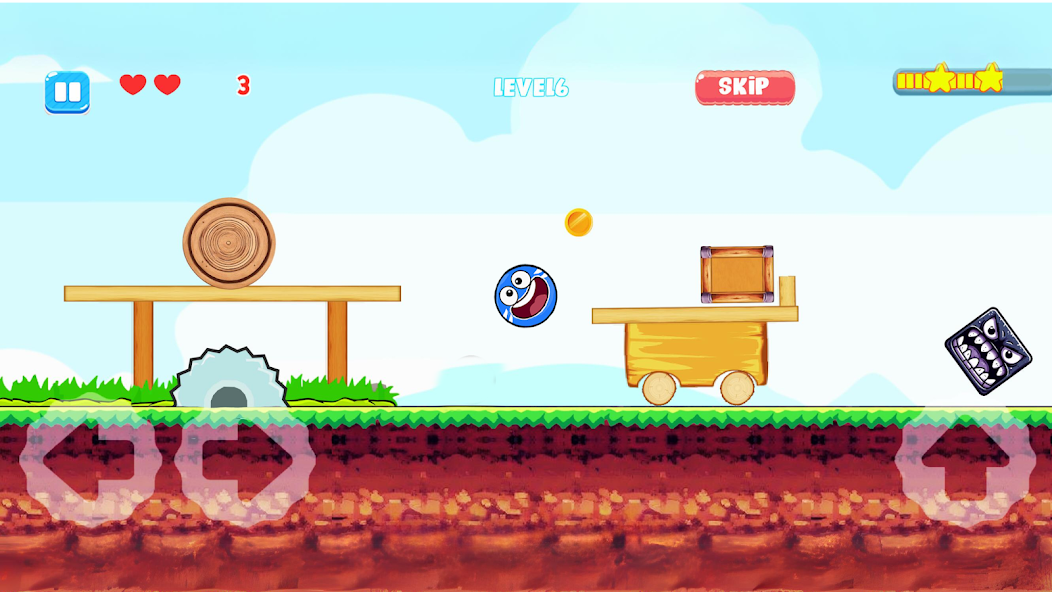 Ball V - Red Bounce Ball 5 Mod屏幕截圖4