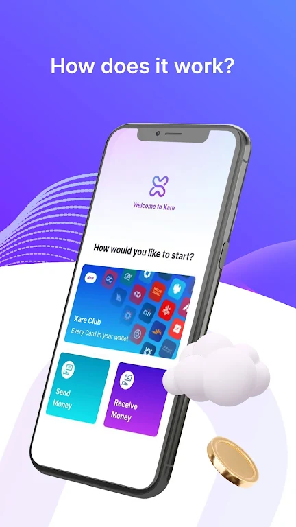 Xare - Share Debit,Credit card screenshot 3