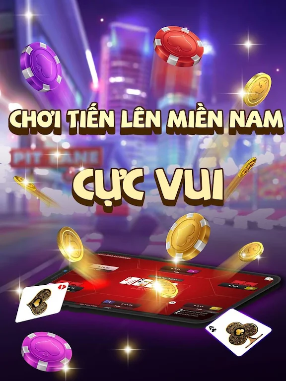 Tiến Lên: Tien len mien nam, tien len - OFFLINE屏幕截圖1