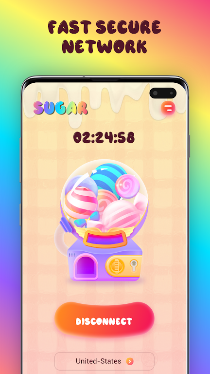 Sugar VPN 스크린 샷 1