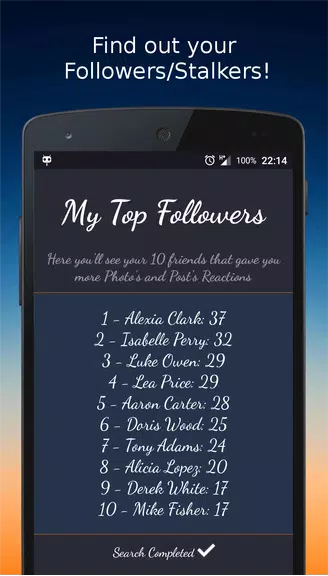 Likes/Followers/Liker Friends Profile for Facebook屏幕截圖3