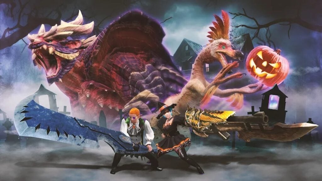 Novo saque assustador aguarda em Monster Hunter: Evento de Halloween revela novo arsenal