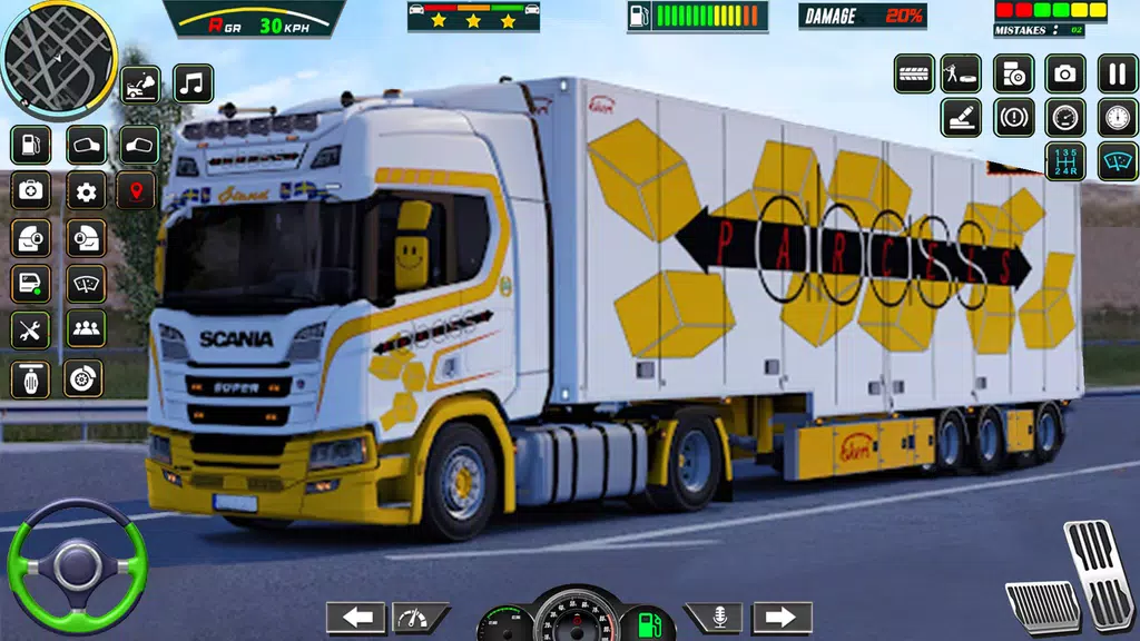 Real City Cargo Truck Driving screenshot 2