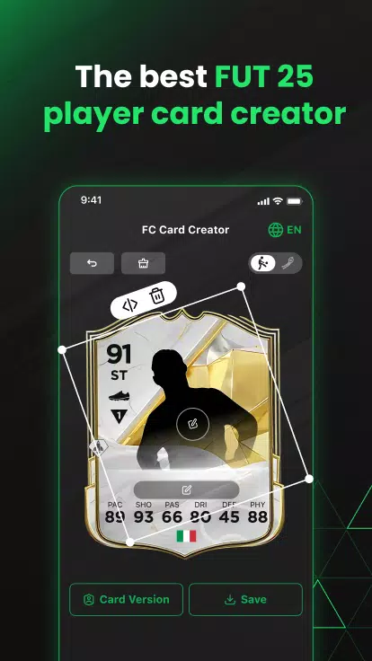FUT 25 Card Creator স্ক্রিনশট 1